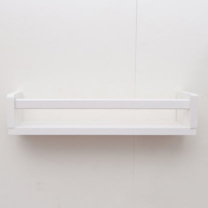 3 Pack Floating Wall Mounted Book Display Shelves - White