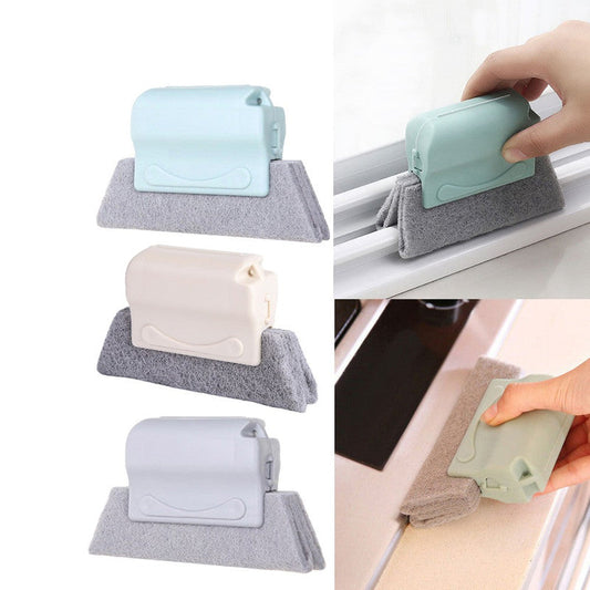 Home Handheld Window Groove Cleaning Tool Window Slot Dust Remover Door Gap Cleaner Kitchen Sink Cleaning Brush Random Picked