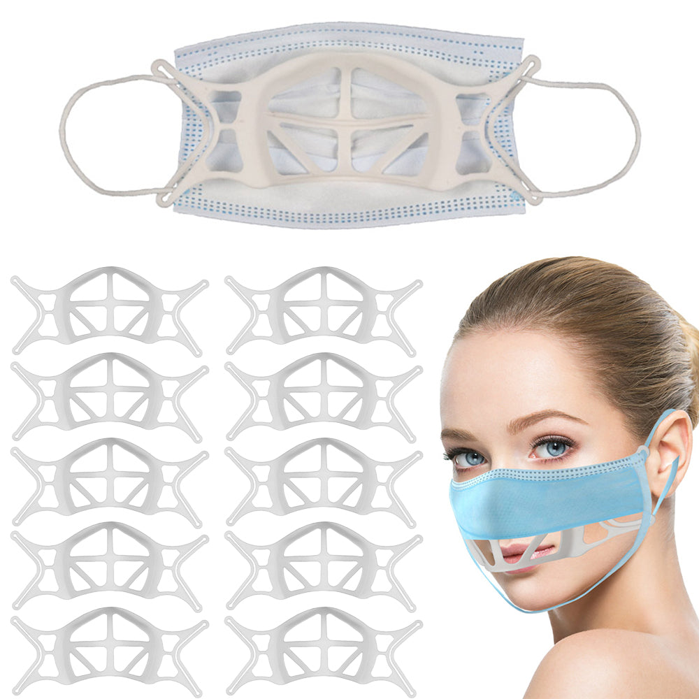 3D Face Mask Bracket Washable Reusable Face Guard Inner Support Frame