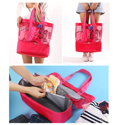Beach Cooler Bag - Red