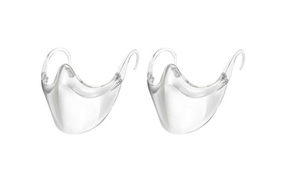 2pcs Transparent Face Shield