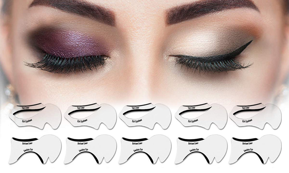 20Pcs Eyeliner Stencil Set