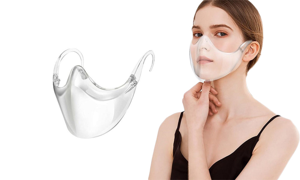 2pcs Transparent Face Shield