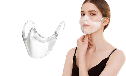 2pcs Transparent Face Shield