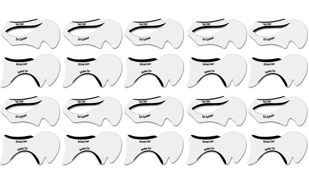 20Pcs Eyeliner Stencil Set