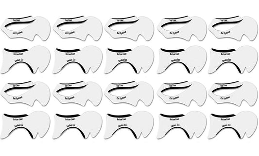 20Pcs Eyeliner Stencil Set