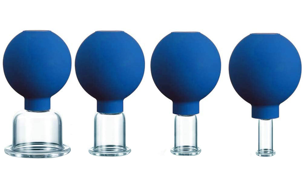 4 Pcs Facial and Body Cupping Therapy Set