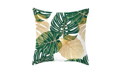 8pcs Leaves Printed Pillowcase