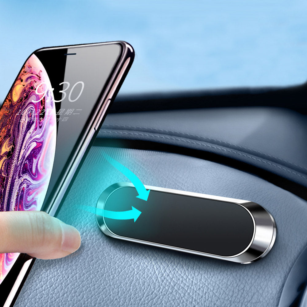 Mini portable magnetic car phone holder, Strong magnetic force, will not drop, and will not occupy space , convenienve and practical