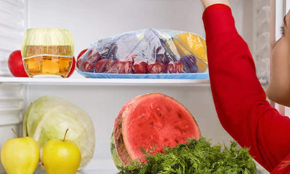 100pcs Clear Plastic Food Bowl Seal