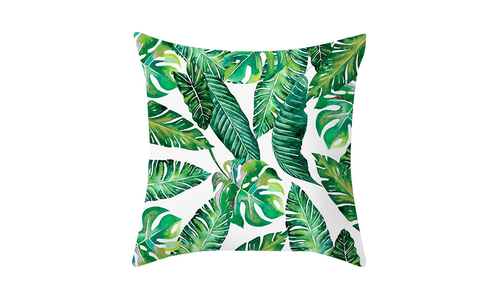 8pcs Leaves Printed Pillowcase