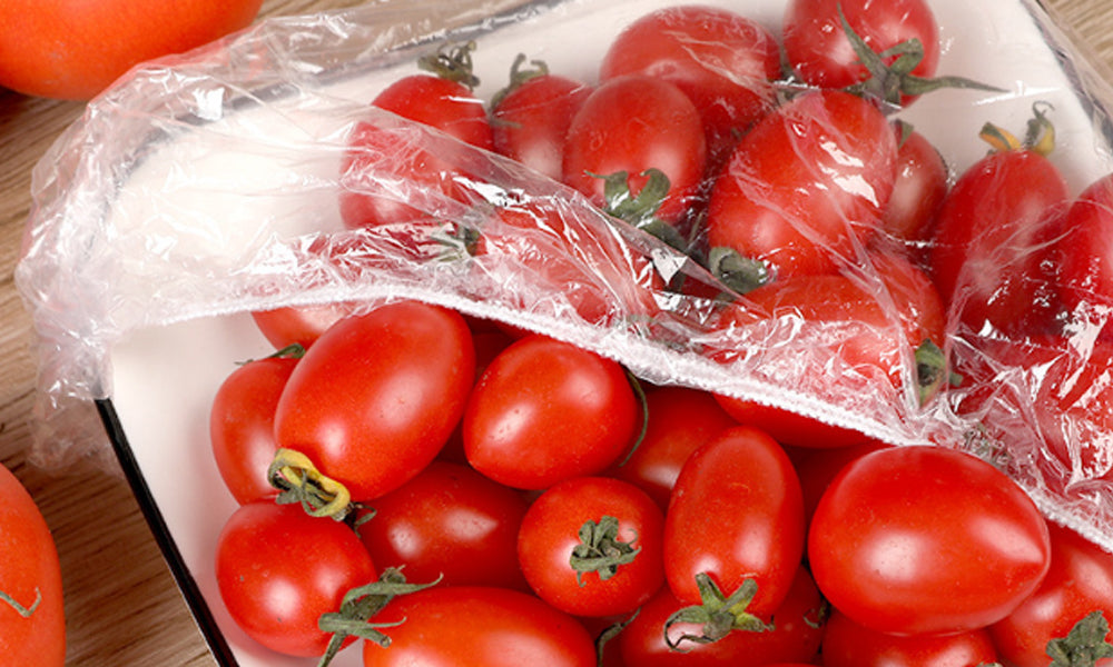 100pcs Clear Plastic Food Bowl Seal