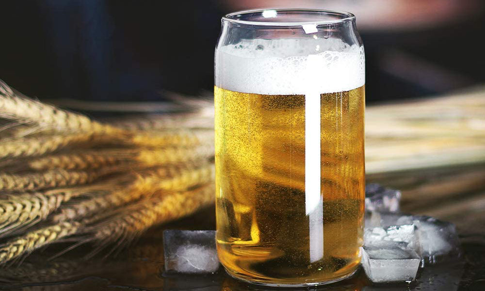 Set of 2pcs Can Shaped Drinking Glasses