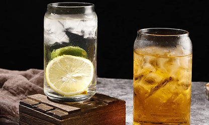 Set of 2pcs Can Shaped Drinking Glasses