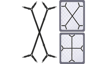 Adjustable Crisscross Bed Sheets Holder