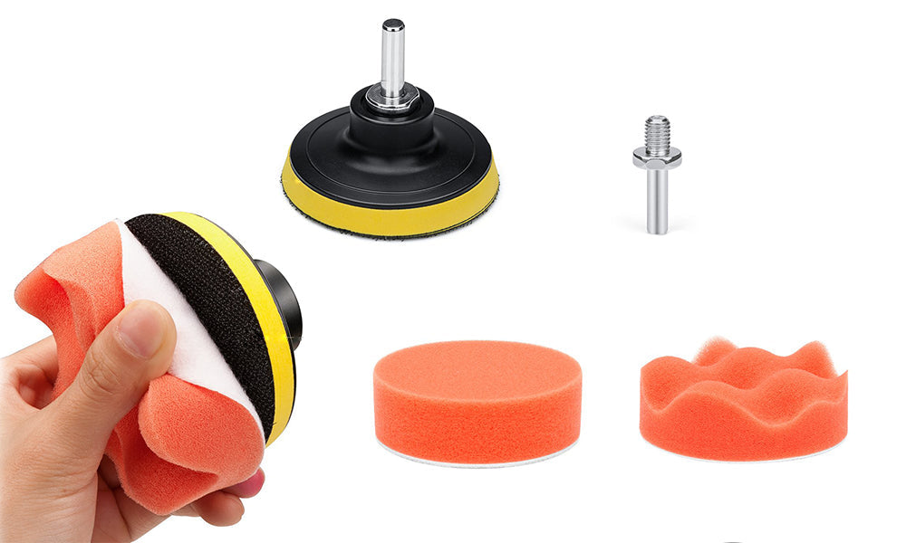 22Pcs Car Foam Drill Polishing Pad Kit