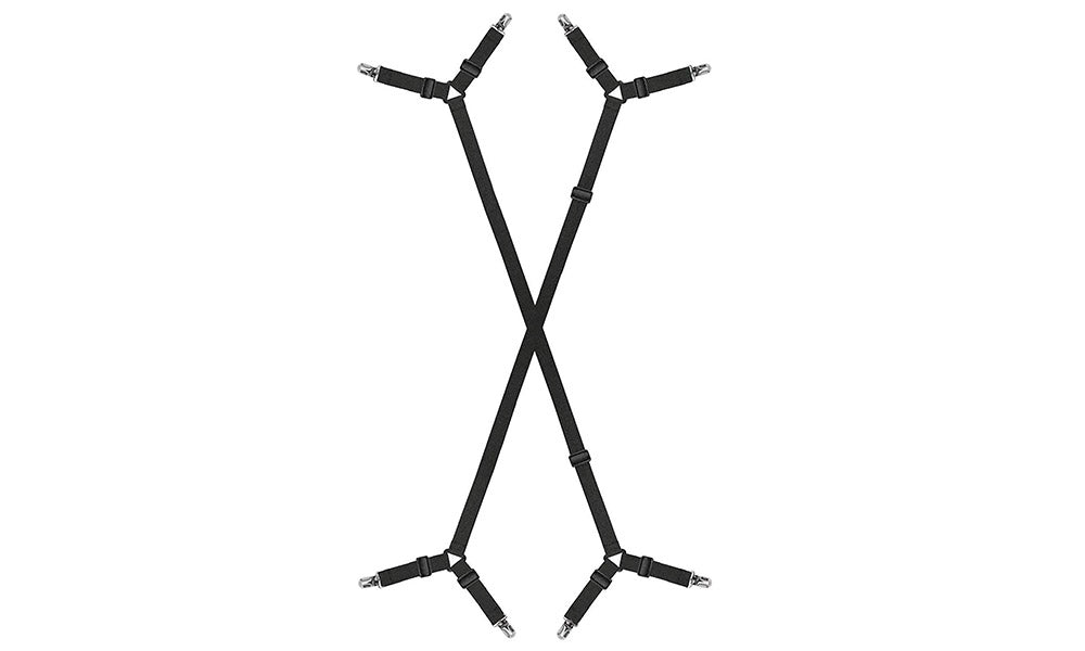 Adjustable Crisscross Bed Sheets Holder