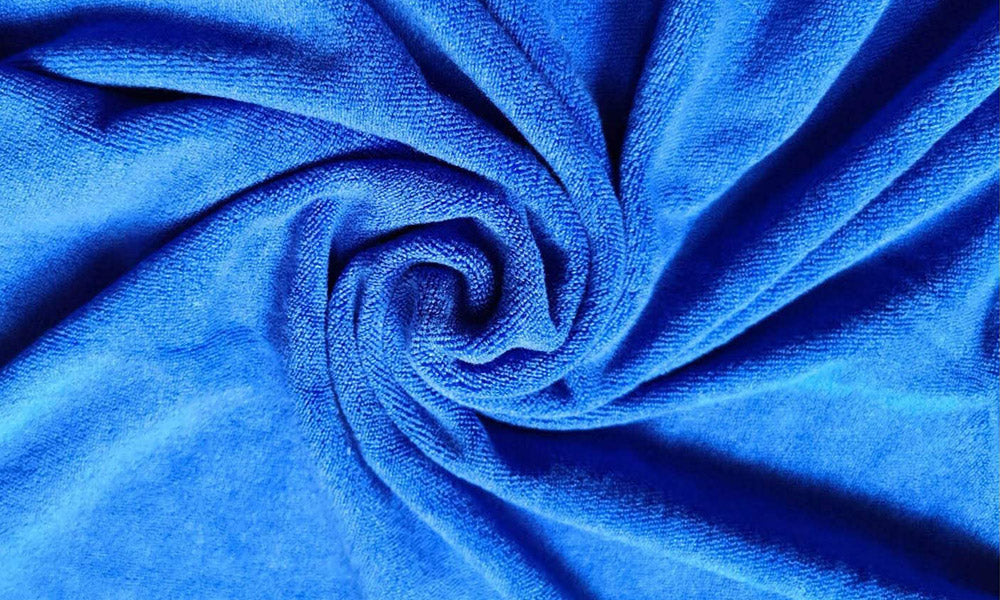 Dog Bathrobe Blue