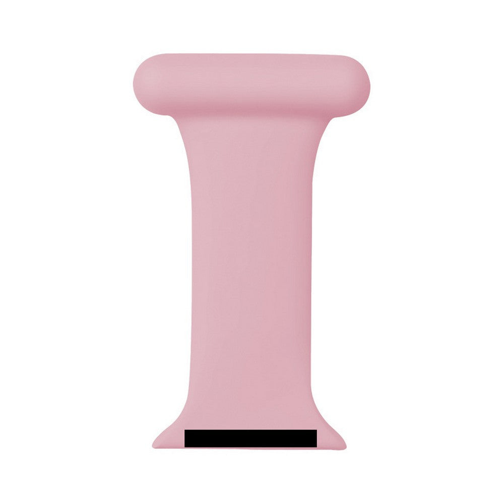 Silicone Replacement Watch Band Pin On Brooch Watch Band for Apple Watch 42mm 44mm Pink and Blue