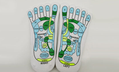 Acupressure Reflexology Socks with Acupressure Point Pen