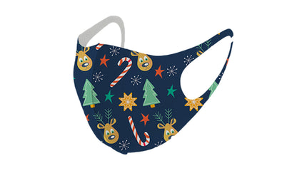 Christmas Themed Washable Face Masks