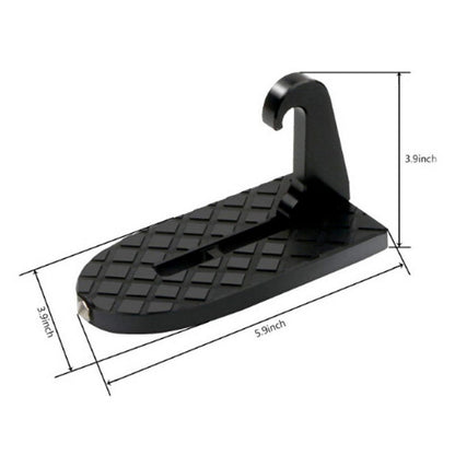 Car Doorstep Vehicle Folding Ladder Foot Pegs