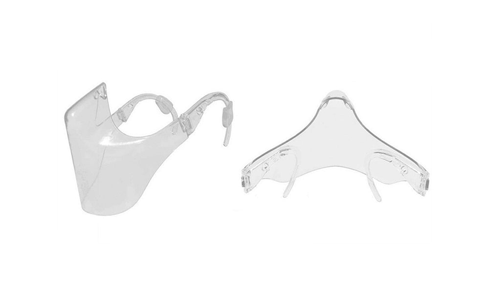 2pcs Transparent Face Shield