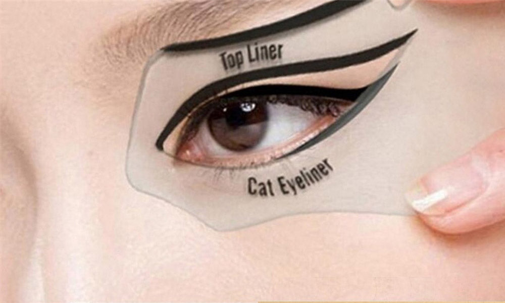 20Pcs Eyeliner Stencil Set