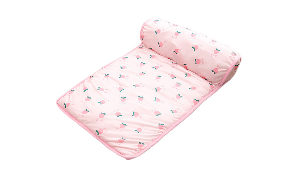 2pcs Pet Cooling Bed Bule and Pink Color