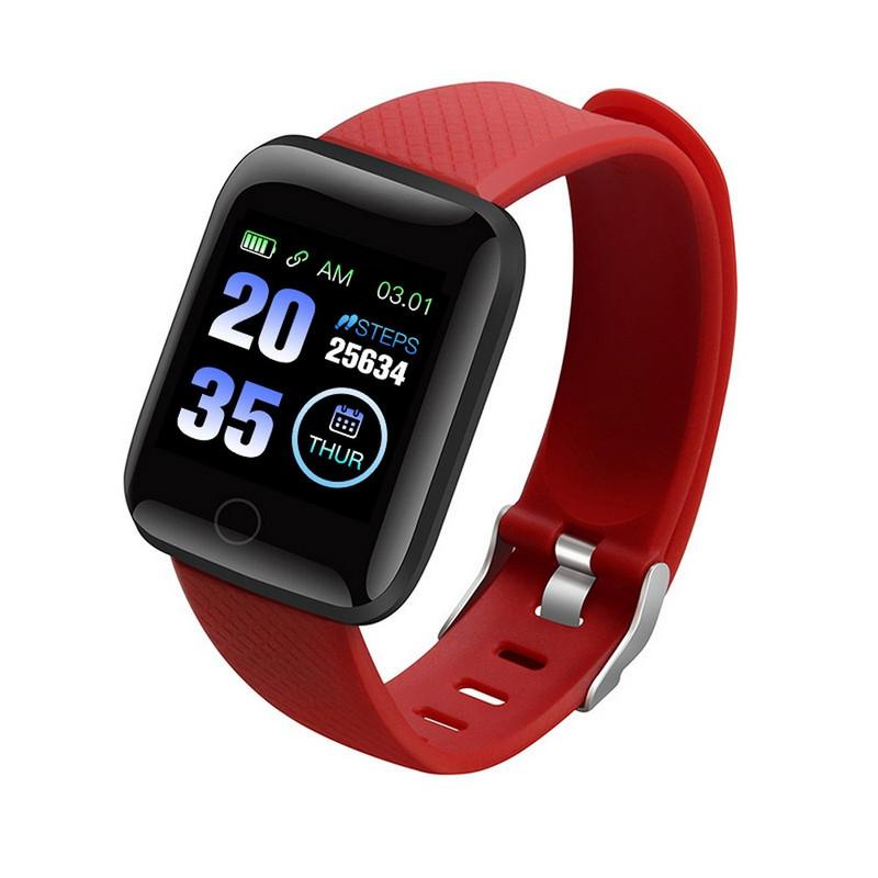 116plus 12 In 1 Waterproof Smart Watch Sports Fitness Tracker with Heart Rate Monitor for Men and Women