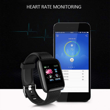 116plus 12 In 1 Waterproof Smart Watch Sports Fitness Tracker with Heart Rate Monitor for Men and Women