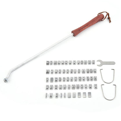 DIY BBQ Branding Iron with Changeable Letters