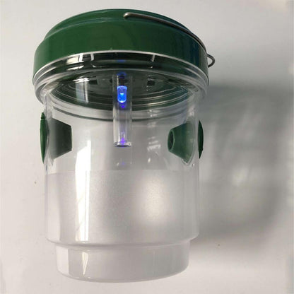 2Pcs Solar Powered Wasp Bee Trap Outdoor Hanging Fruit Flies Traps Catcher