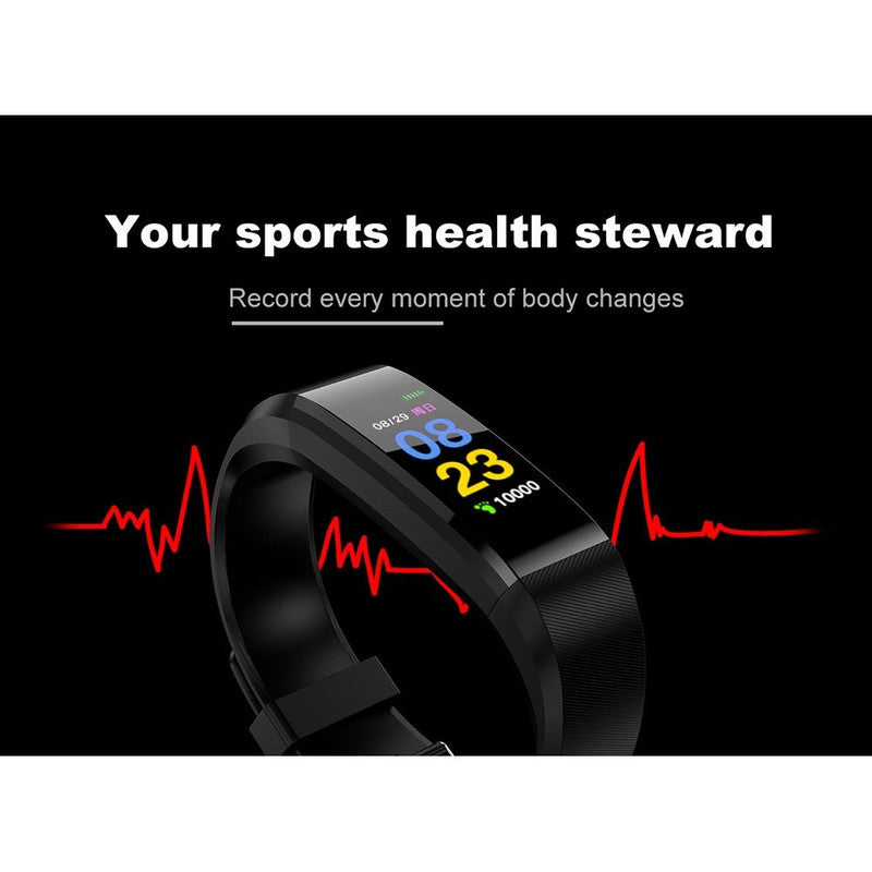 20 In 1 115plus Water Resistant Smart Fitness Tracker Bands Sport Bluetooth Smart Touch Wristband Health Monitoring Bracelet