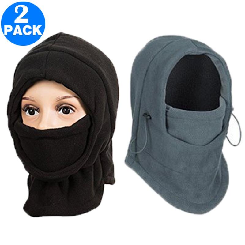 2 X Unisex Winter Windproof Hats