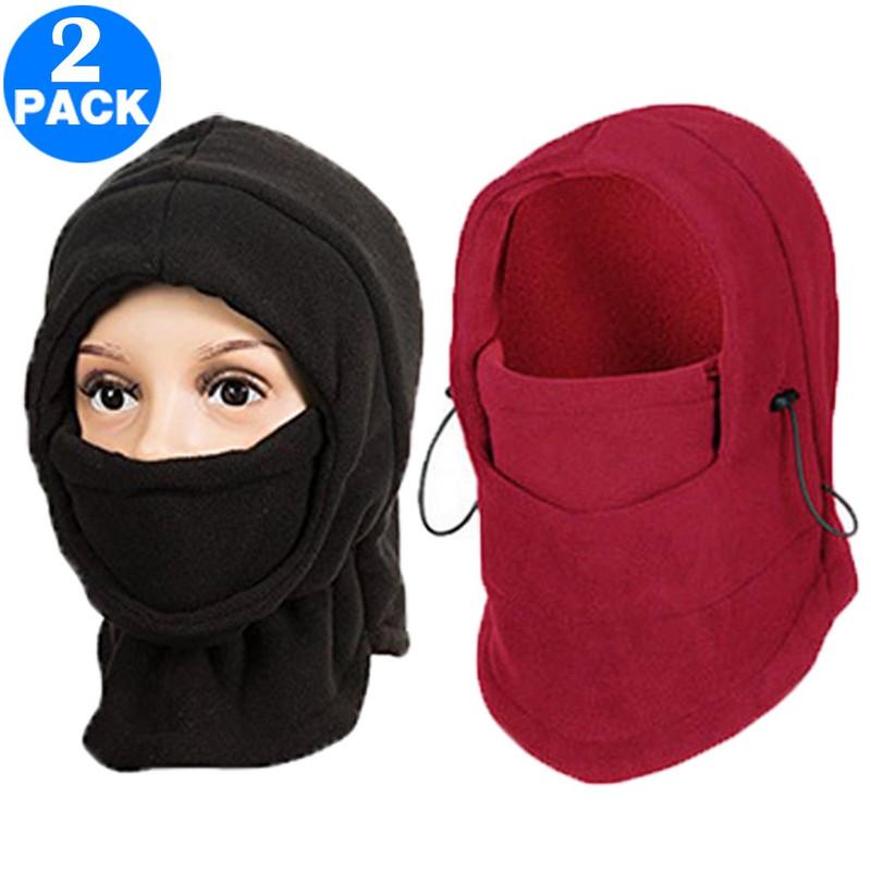 2 X Unisex Winter Windproof Hats