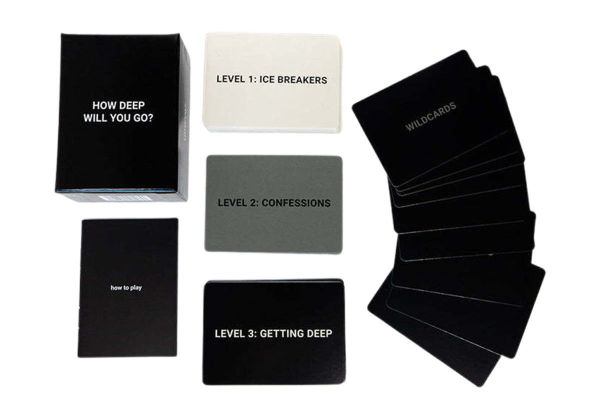 99 Question And Challenge Cards Game Of Questions To Deepen Connection Questions Card Game