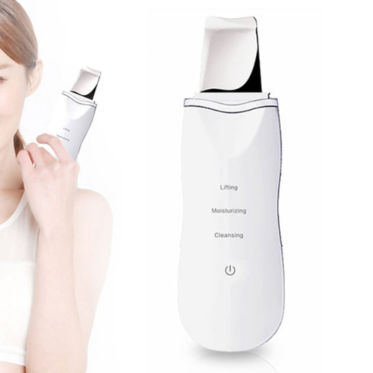 Ultrasonic Skin Scrubber Pore Cleansing Tool for Facial Care-White
