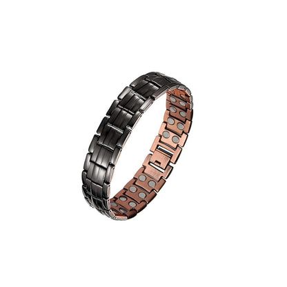 Copper Magnetic Bracelet Elegant Copper Bracelets Jewelry Black