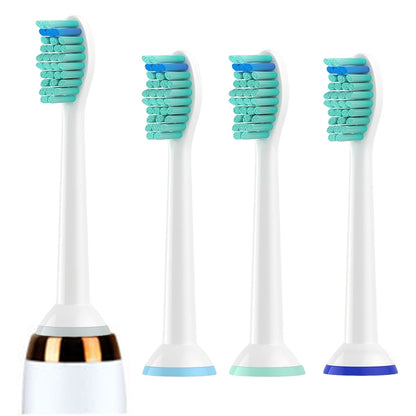 4Pcs Replacement Electric Toothbrush Heads Soft Bristle for Philips HX Series