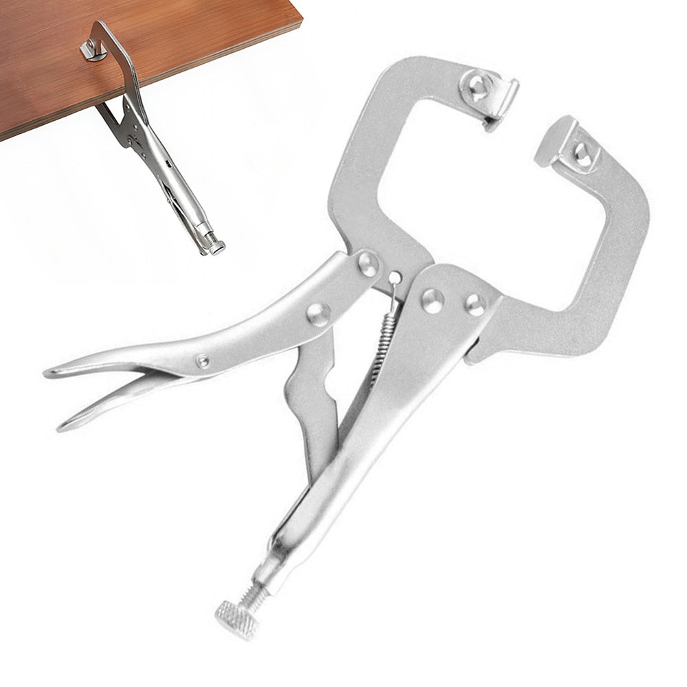 C Type Locking Pliers Large Opening Clamp for Woodworking and Welding