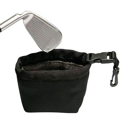 Golf Club and Golf Ball Cleaning Bag Waterproof Golf Club Cleaner