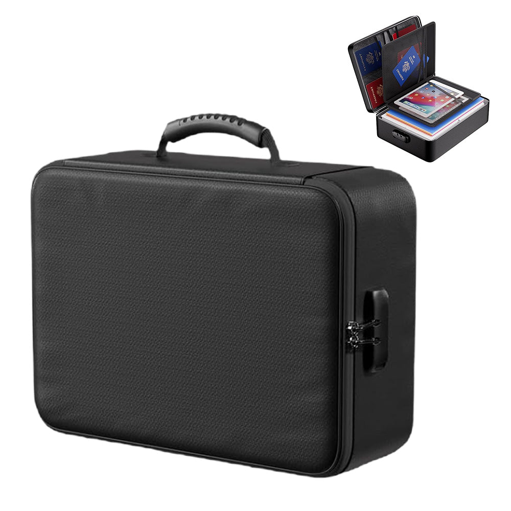 Fireproof Waterproof Document Bag with Lock