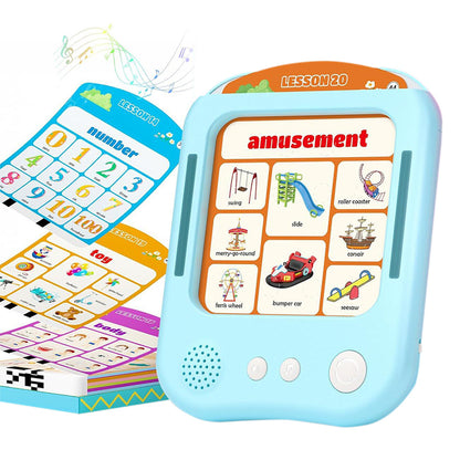 Card Insertion Learning Tablet Educational Toy-Black