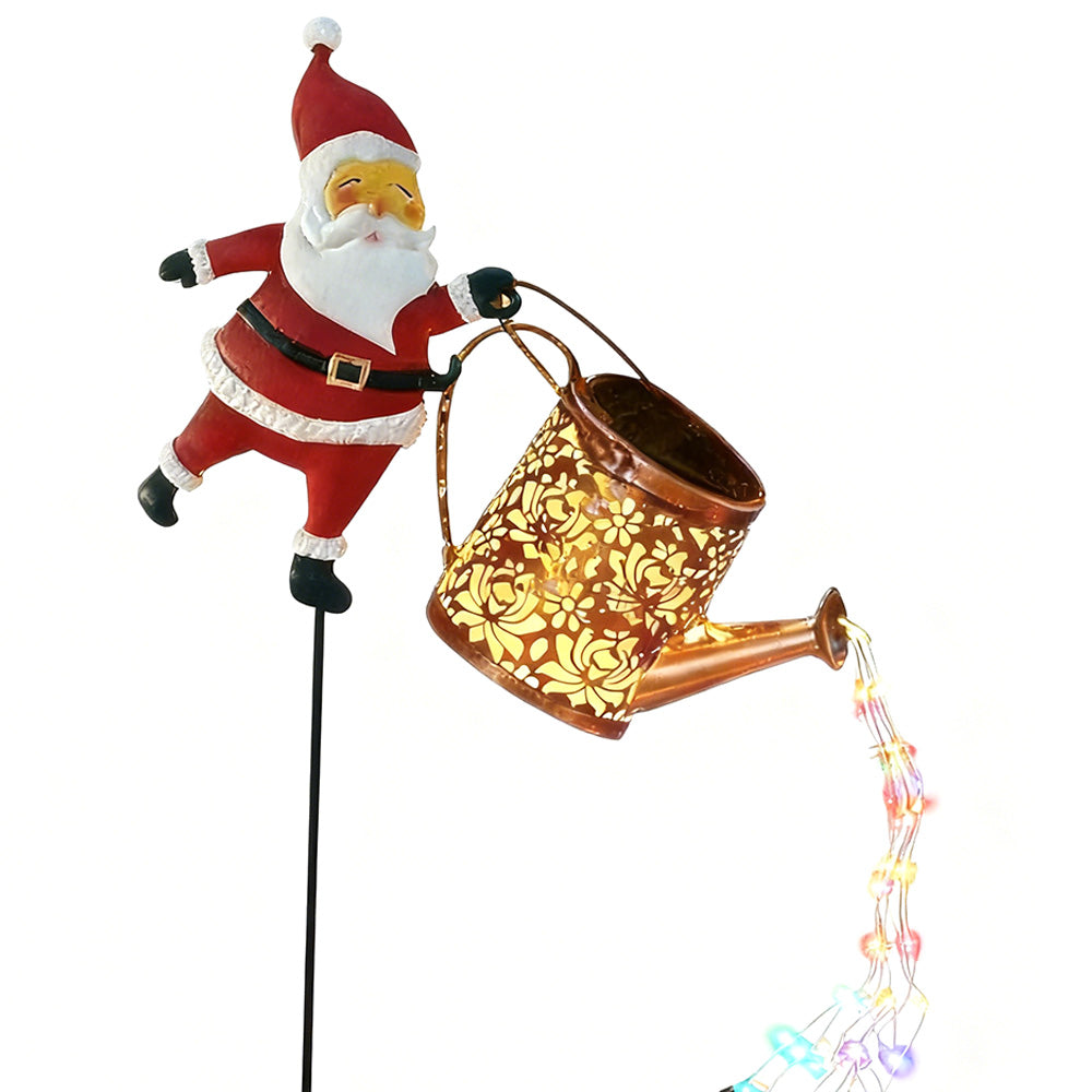 Solar Santa Claus Garden Stake Light