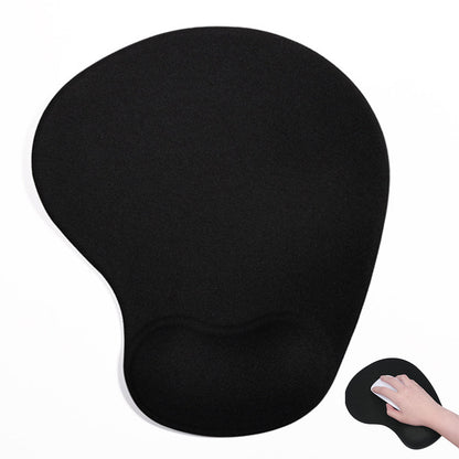 Non Slip Ergonomic Mouse Pad With Wrist Rest Silicone Wrist Support Mouse Mat For Computer-Black