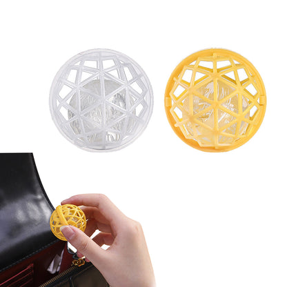 Set of 2Pcs Purse Backpack Clean Balls Inner Sticky Balls Keep Bag Clean Sticky Inside Balls Style 1