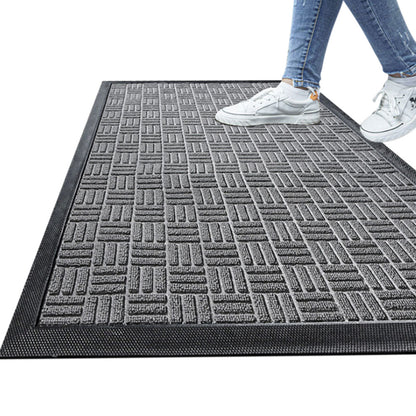 45 x 75 cm Non-Slip Door Mat Entrance Mat-Grey