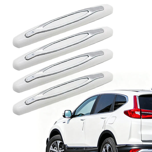 4Pcs Car Door Edge Protector Anti Scratch Strip for Most Vehicles-White