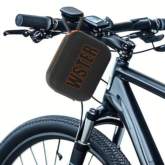 Mini Portable Outdoor Bluetooth 5.4 Speaker IPX4 Waterproof TWS Pairing-Black